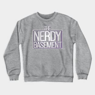 The Nerdy Basement Logo (Purple) Crewneck Sweatshirt